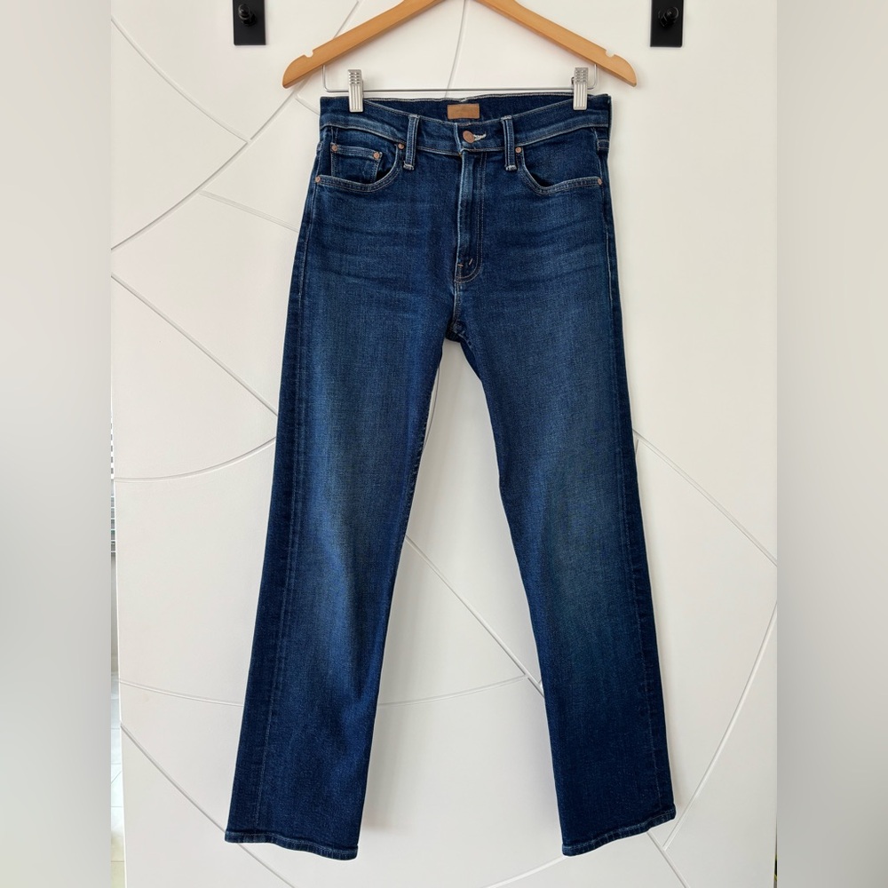MOTHER The Mid Rise Rider Flood Jeans These boots are made for walk-in’ Sz 27